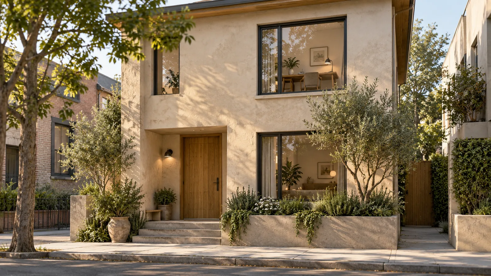 Dayline Apartment in Ideal setting: An existing apartment with a separate bedroom and daylight study