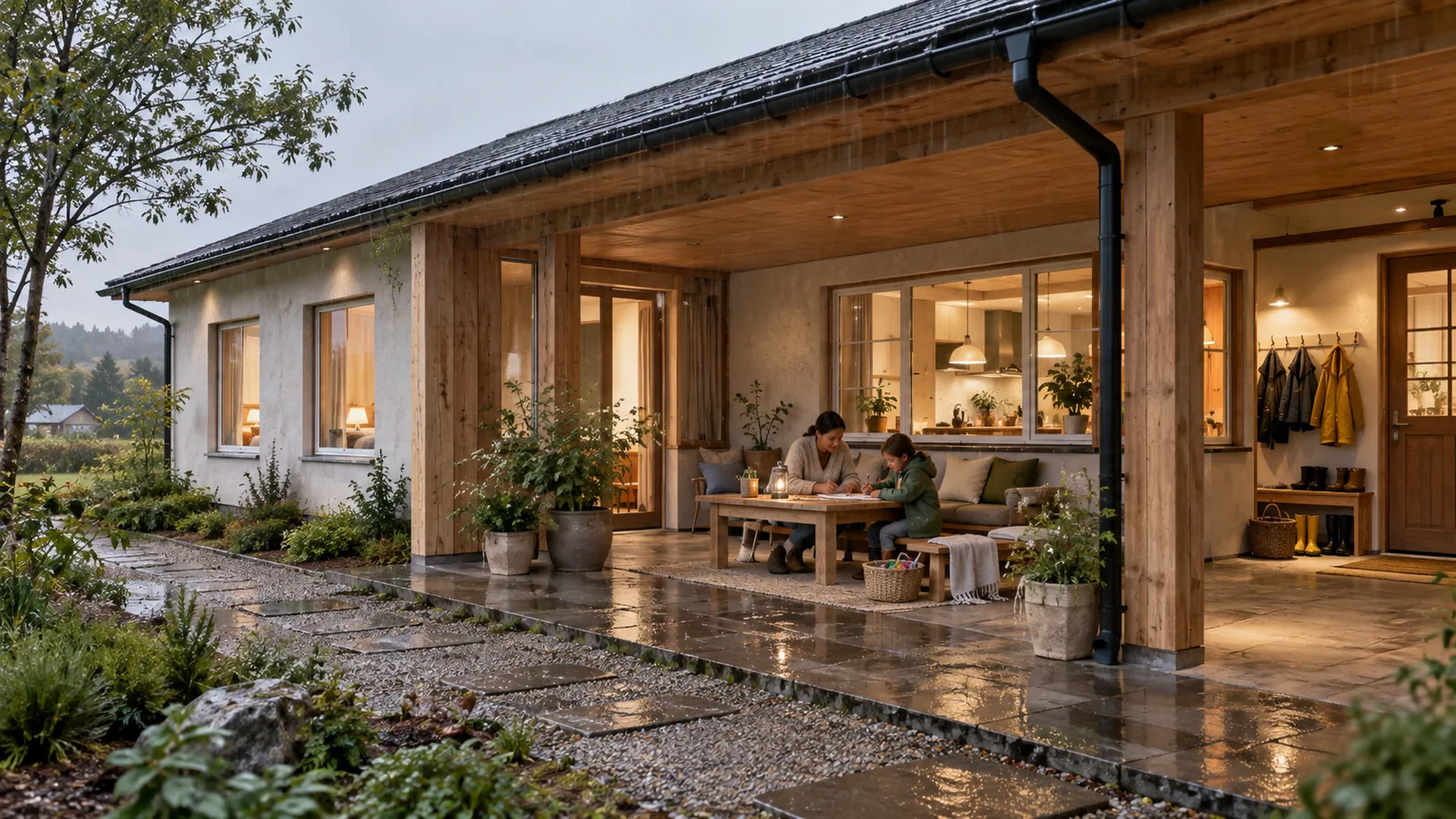 Weatherplay House in Ideal setting: A serviced residential or rural-edge site