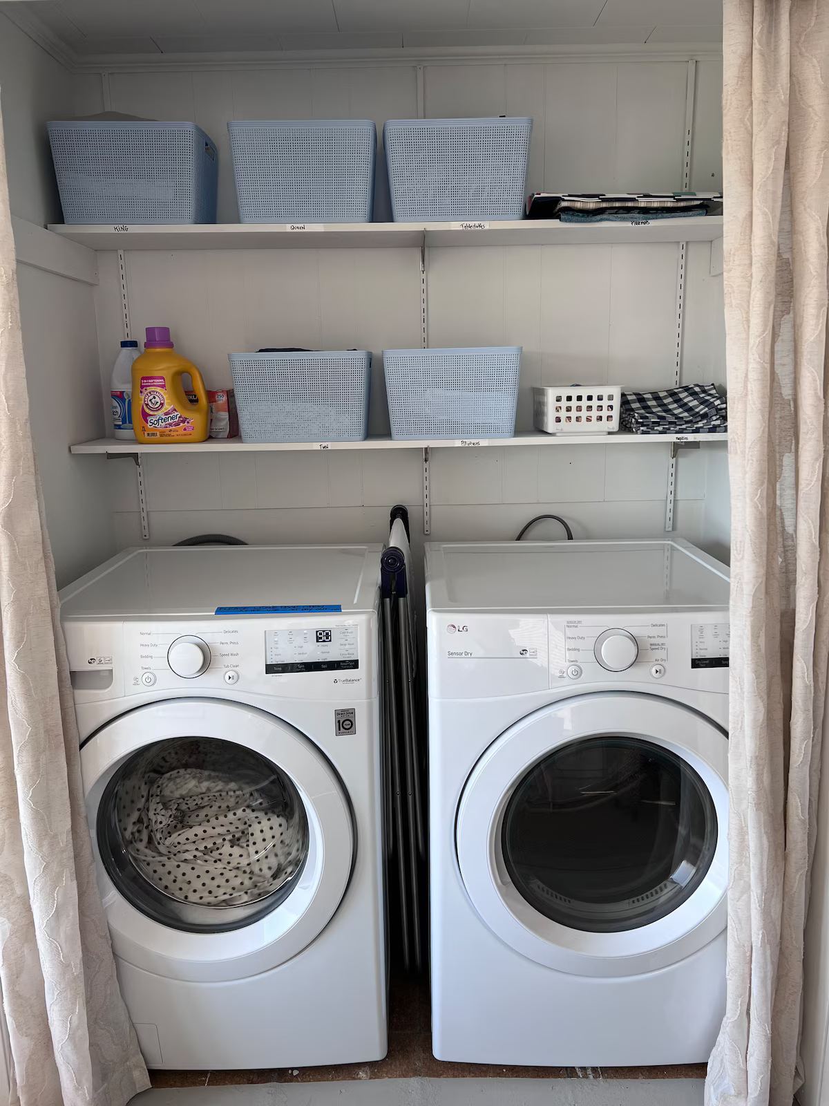 Full laundry available at Lubec Saltbox in Lubec